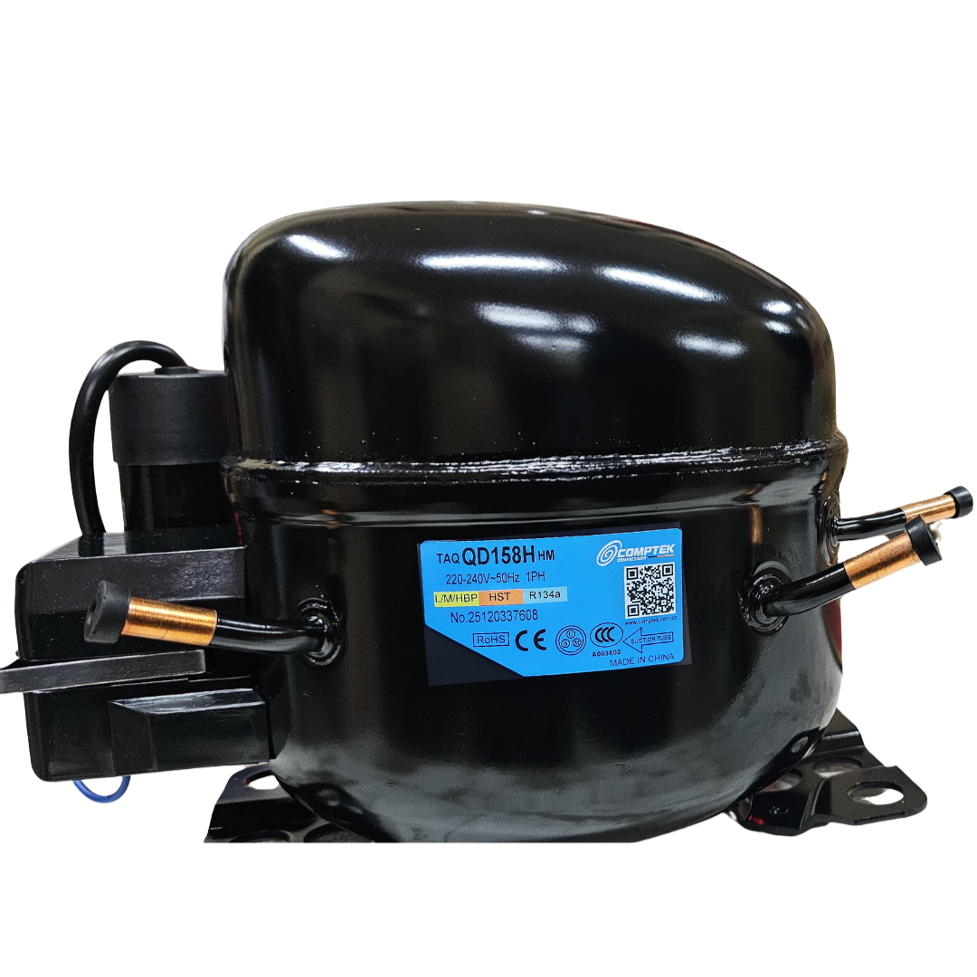 Şerbetmatik Soğutma Kompresörü - Comptek QD158H Limonata ve Ayran Makinesi Orijinal Motoru (Üçlü Modeller İçin Uygundur)